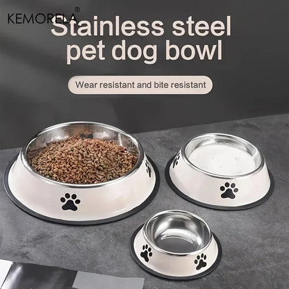 Pet Stainless Steel Food Storage Bowl