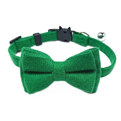 Pet Elastic Adjustable Collar Bow Tie