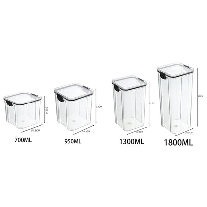 Sealed Food Storage Box Organizer