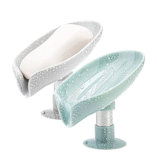 Drain Water Leaf Shape Soap Box