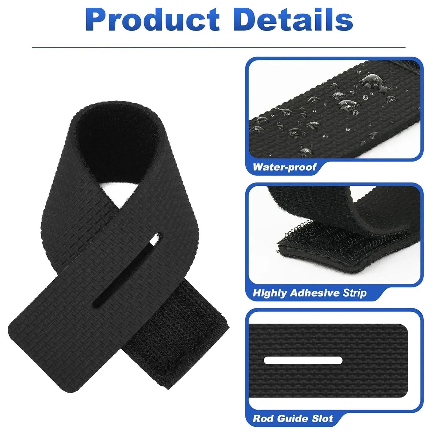 Elastic Cable Fishing Rod Holder