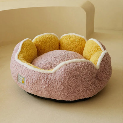 Cat Super Warm Sleeping Soft Plush Nest  Bed