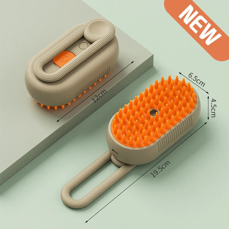 Cat 3 in 1 Electric Steam Massage Brush