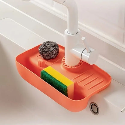 Household Silicone Sink Drain Rack