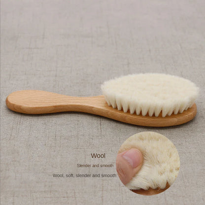 Baby Soft Wood  Hair Brush