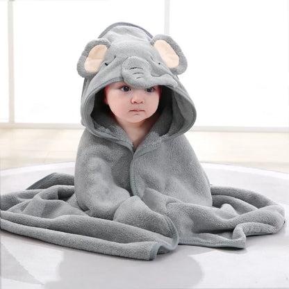 Baby Hooded Soft Bath Towel