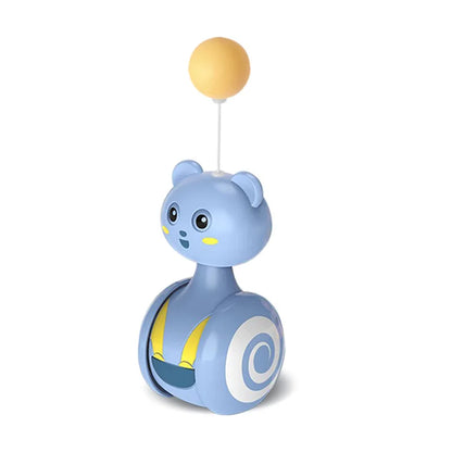 Cat Interactive Feather Rolling Toy