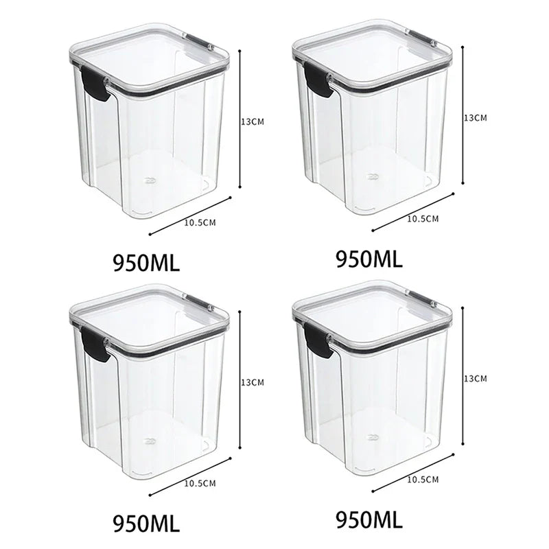 Sealed Food Storage Box Organizer