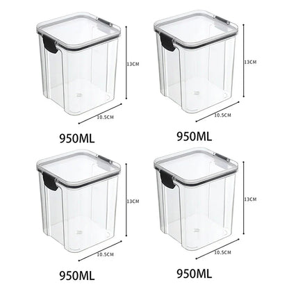 Sealed Food Storage Box Organizer