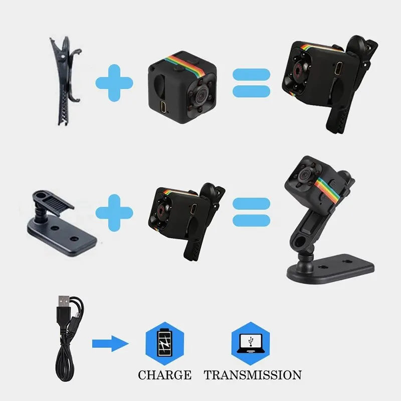 Mini HD Portable Small Nanny Camera