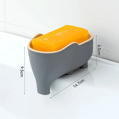 Double Layer Creative Cute Soap Box