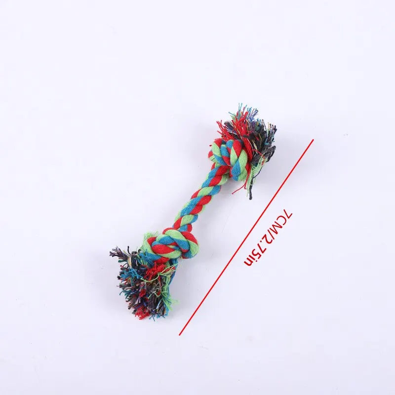 Dog Molar Bite-resistant Cotton Rope Toy