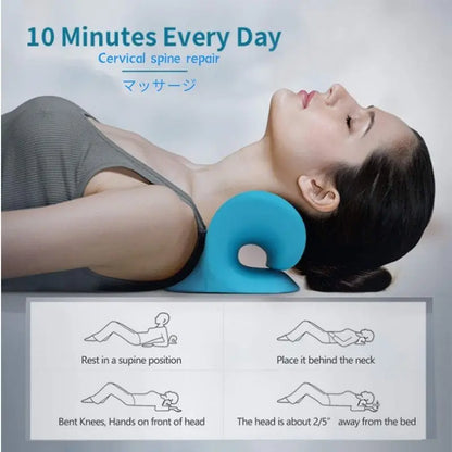 Neck Shoulder Stretcher Relaxer Traction Device