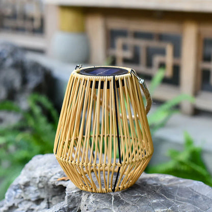 Waterproof Hanging Bamboo Chandelier Lamp