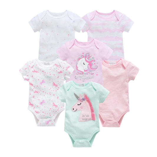 Baby Cotton Short Sleeve Bodysuit