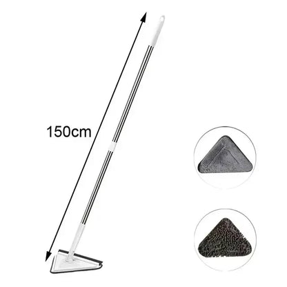 360° Spin Cleaning Rotatable Triangle Mop