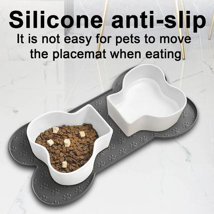 Pet Anti-Slip Silicone Feeding Mat
