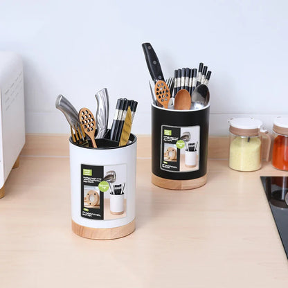 Kitchen 360° Rotatable Utensil Spoon Holder