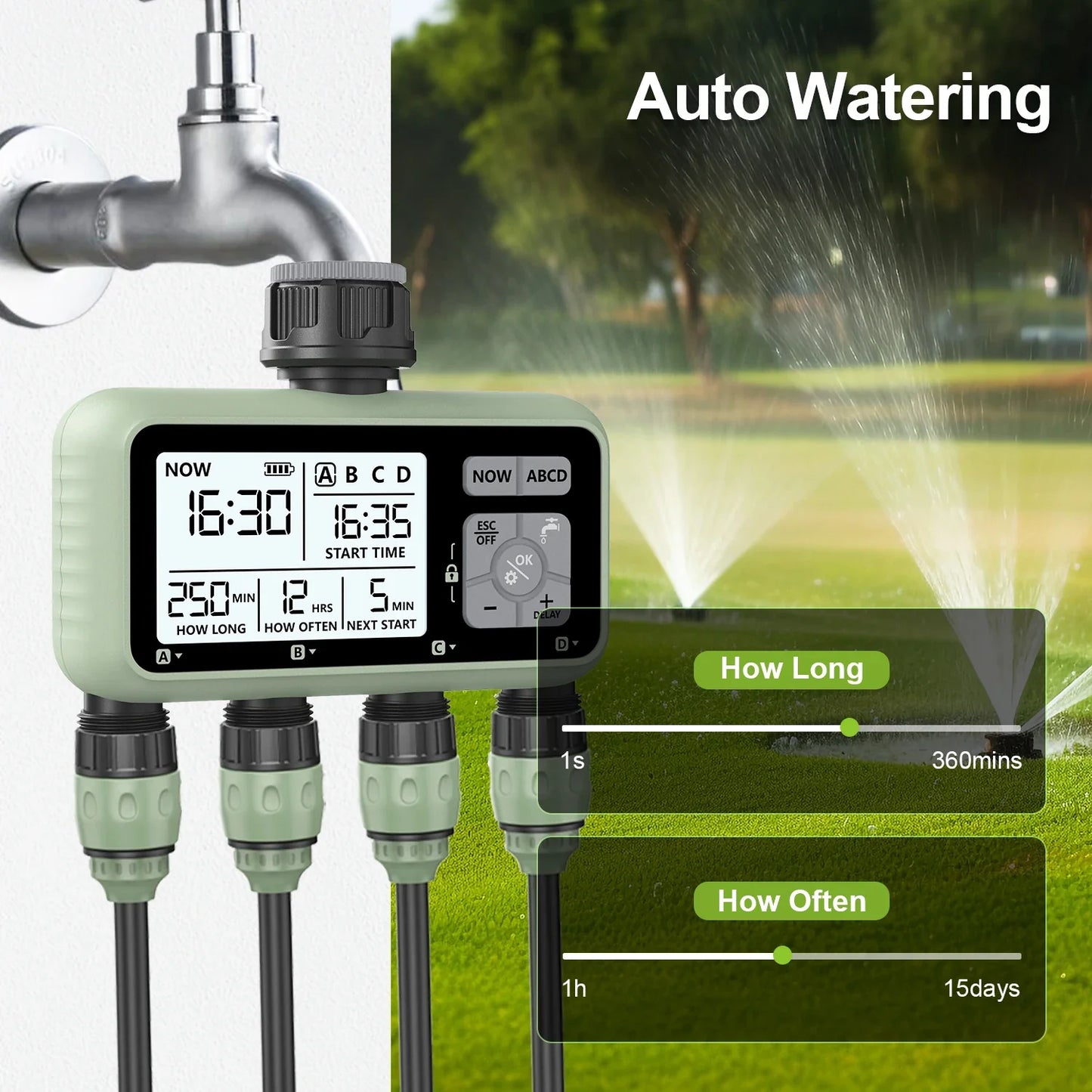 Electronic Digital Automatic Water Timer