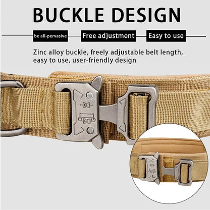 Pet Outdoor Nylon Tactical Collar
