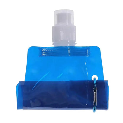 500ML Portable Silicone Folding Water Bottle