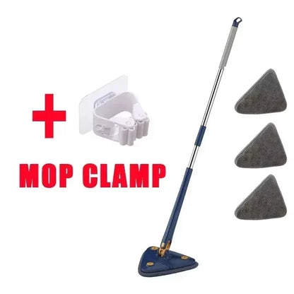 360° Spin Cleaning Rotatable Triangle Mop