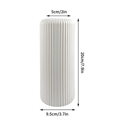Imitation Ceramic Flower Bottle Nordic Vase