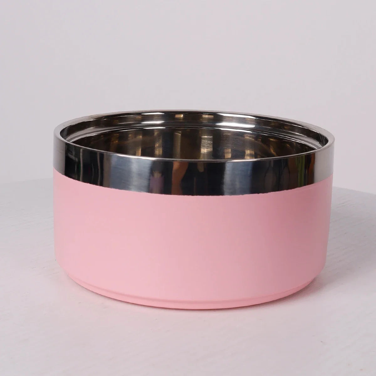 Pet Stainless Steel Fashionable Plain Bowl