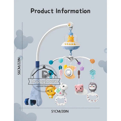 Baby Crib Light Music Projection Toy
