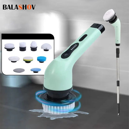 Powerful Wireless Electric Cleaning Brush