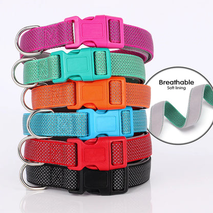 Dog Durable Reflective Nylon Collar