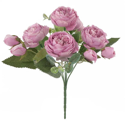 Fake Roses Silk Peony Artificial Flowers Cheap