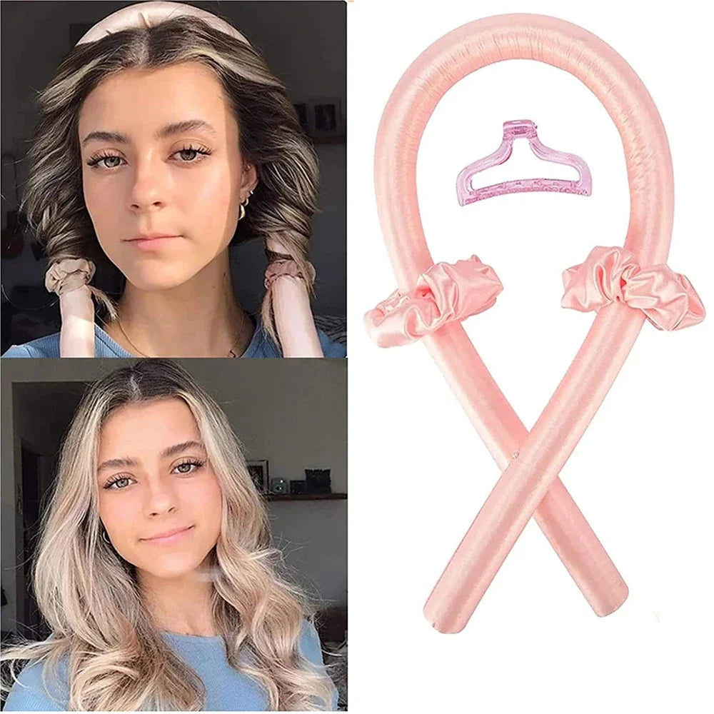 Heatless Hair Curlers Curling Rod