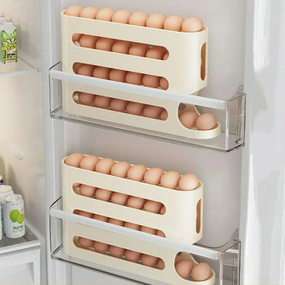 Ladder Style 2-4-layer Slide Egg Storage Box