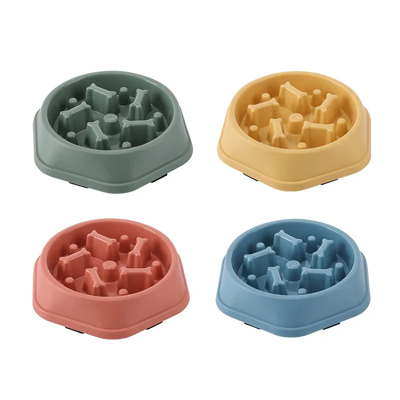 Dog  Anti-choking Slow Food Bowl Fat