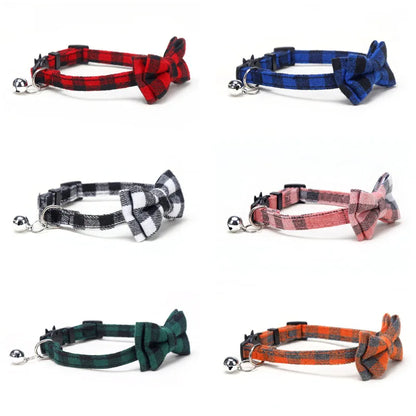 Pet Elastic Adjustable Collar Bow Tie