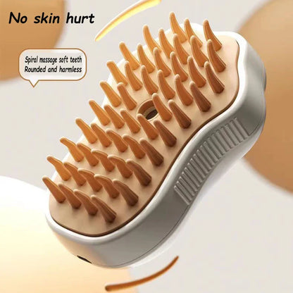 Cat 3 in 1 Electric Steam Massage Brush