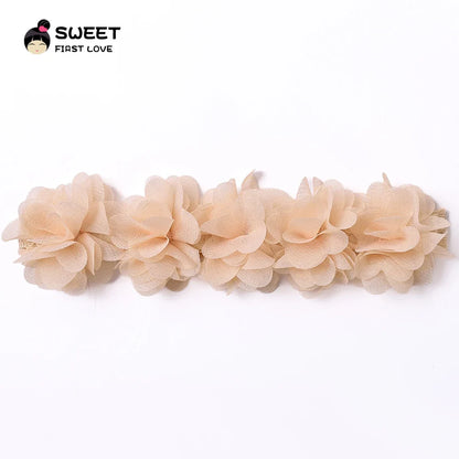 Baby Soft Elastic Cute Flower Hairband