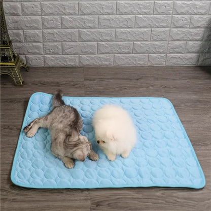 Pet Summer Cooling Self-Cooling Ice Silk Pad
