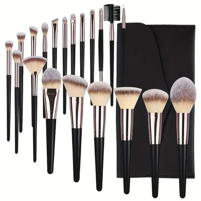 Women Soft Fluffy Makeup Brushes Set