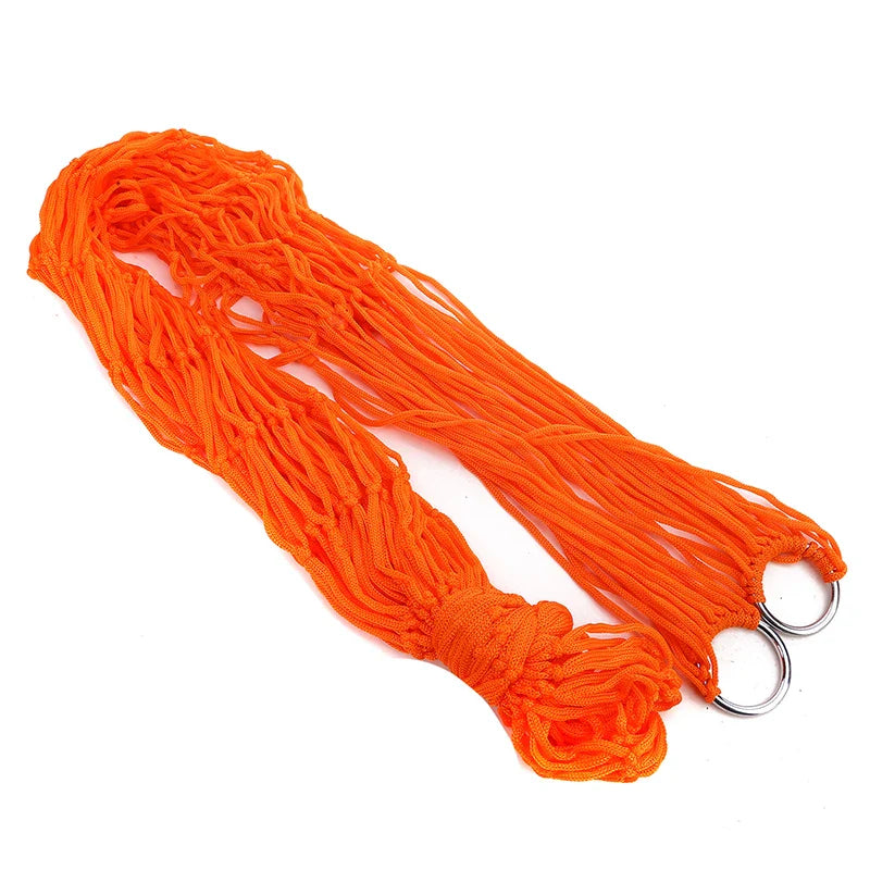 Outdoor Camping Nylon Rope Hammock