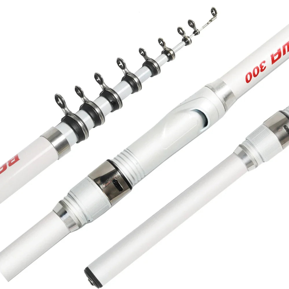 Portable Telescopic Carbon Fiber Fishing Rod