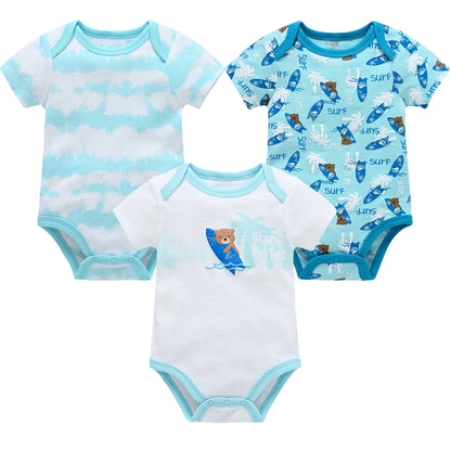 Baby Cotton Short Sleeve Bodysuit