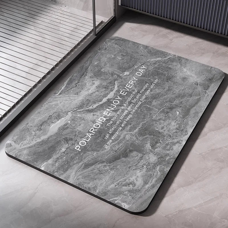 Quick Dry Bathroom Absorbent Anti Slip Floor Mat