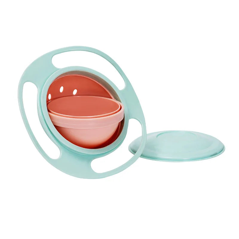 Baby 360 Degree Rotate Spill-Proof Bowl