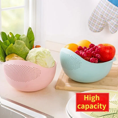 Rice Sieve Colander Washing Filter Basket