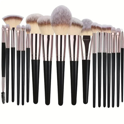 Women Soft Fluffy Makeup Brushes Set