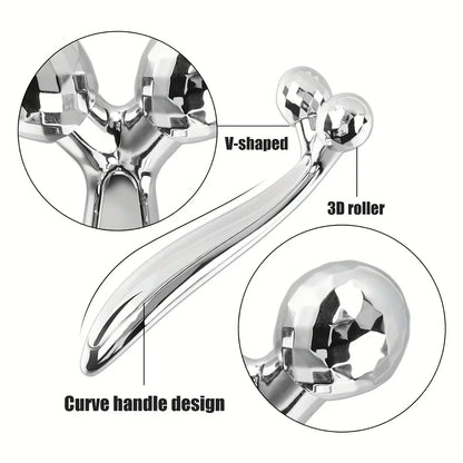 Y Shape 360 Rotate 3D Roller Massager