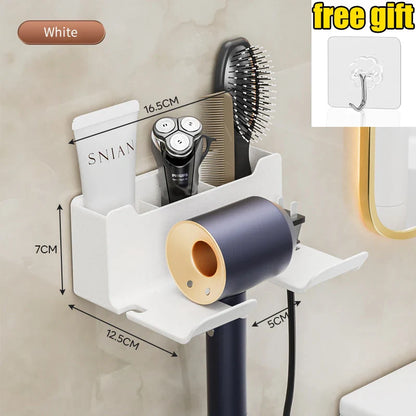 Bathroom Shower Hairdryer Organizer
