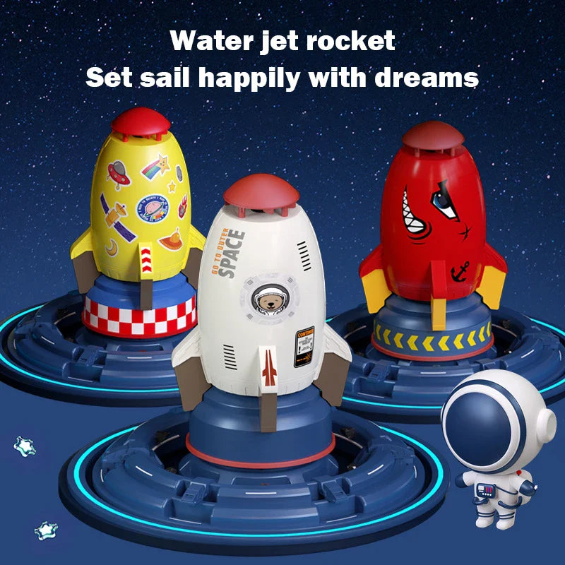 Kids Rocket Splashing Water Toy